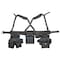 Clc Work Gear CLC 28 pocket Ballistic Nylon Tool Belt with Suspenders 23 in. L X 16-1/2 in. H Black 29 in. 46 in. 2617 - alternate 2